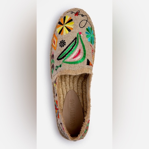 NWOT JOHNNY WAS PARKER ESPADRILLE, Size 8,5 - Picture 5 of 16